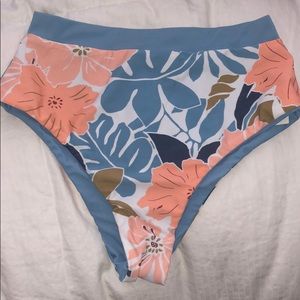 high waisted bathing suit bottoms | never worn